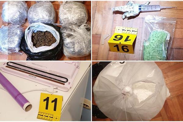 BRZA AKCIJA SRPSKE POLICIJE: Otkrivena laboratorija za proizvodnju amfetamina, uhapšene tri osobe! (FOTO)