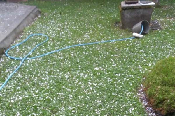 (FOTO) GRAD POGODIO MELENCE! Nevreme zahvatilo delove Banata!