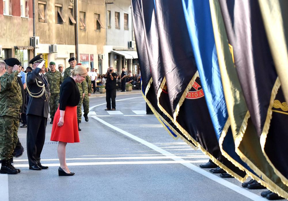 Kolinda Grabar Kitarović u Kninu
