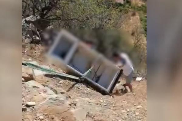 OVAKO SE U INOSTRANSTVU KAŽNJAVAJU ZAGAĐIVAČI PRIRODE: Bacio je stari frižider u provaliju, brzo se silno pokajao!