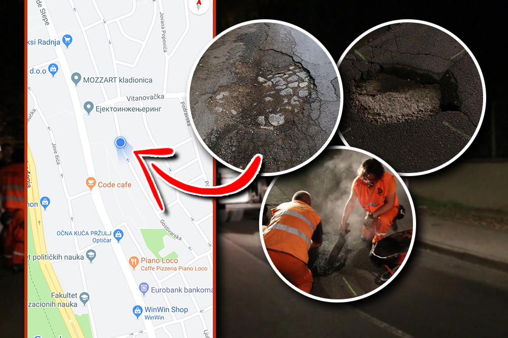 VELIKI USPEH AKCIJE ESPRESA: Čitaoci ŠALJU, a putari KRPE RUPE U BEOGRADU (FOTO)