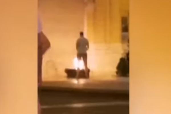 OD SVIH IDIOTA NA BALKANU, OVO JE NAJVEĆI! Ono što je uradio na spomeniku u Sarajevu... NEMAMO REČI! (VIDEO)