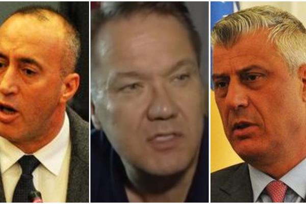 TAČI I HARADINAJ SU ŠEFOVI MAFIJE! Bivši predstavnik Euleksa žestoko optužuje kosovske Albance