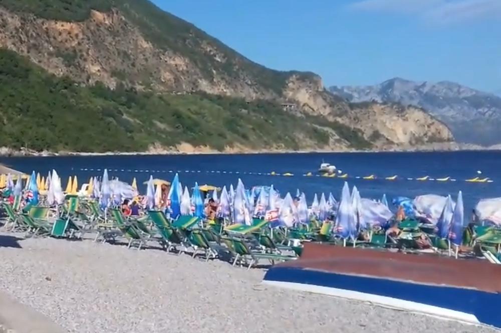OGLASILA SE VLASNICA KAFIĆA NA PLAŽI JAZ: Srbi su prvi napali ALBANSKOG KONOBARA? Ovo je njena strana priče!