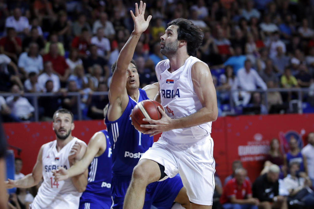 SRBIJA ZGAZILA FINSKU: Orlovi uspešno započeli pohod zvani Mundobasket!