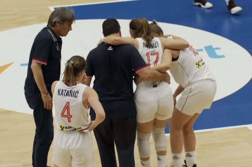 NIŠTA OD MEDALJE: Srpkinje postigle samo 17 poena za poluvreme i ispale sa Evropskog prvenstva!
