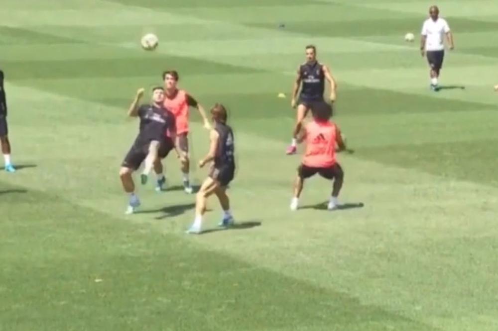 AKO OVO IZVEDE NA BERNABEU, GARANTOVANO MU JE MESTO U PRVIH 11: Luka Jović postigao golčinu na treningu!