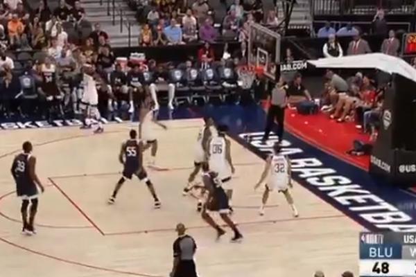 AMERI OPET IGRALI MEĐU SOBOM: Prštalo je na sve strane! Novi tandem Seltiksa je baš spreman za Kinu!