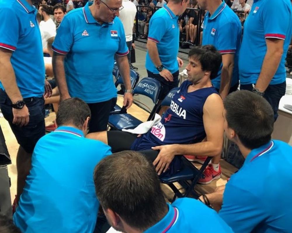 Miloš Teodosić posle povrede  