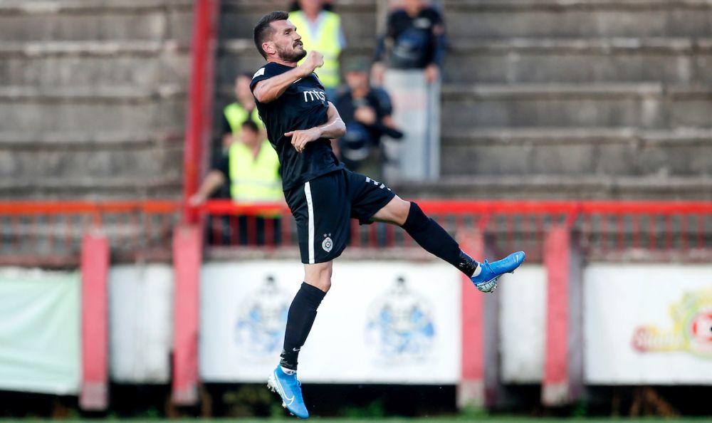 Rajko Brežančić je postigao prvi gol za Partizan