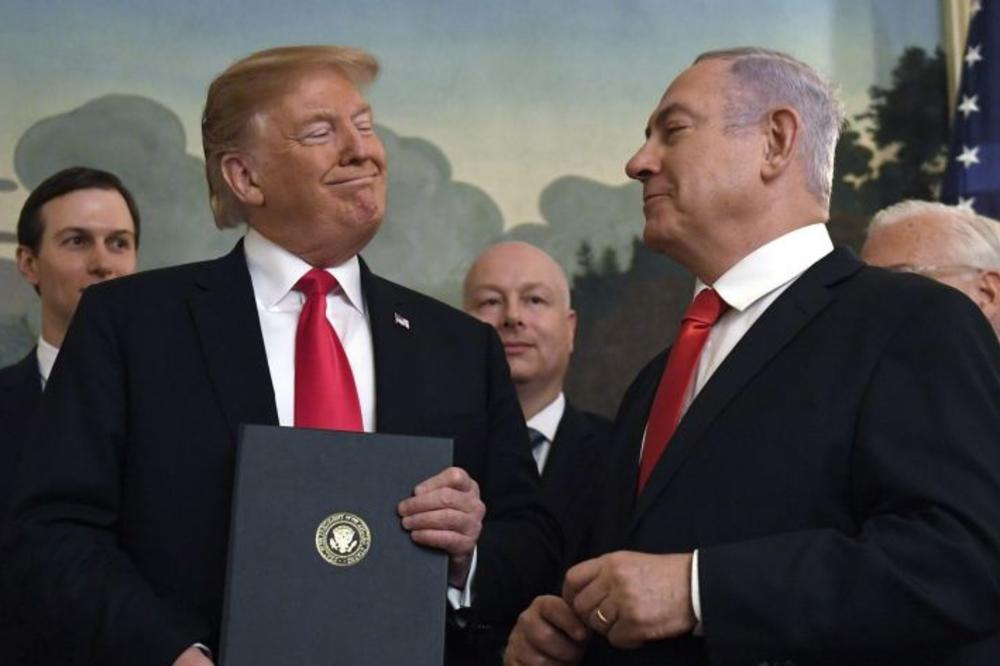 NETANJAHU TRAŽI PODRŠKU ZA NASTAVAK OKUPACIJE: Ako mu TRAMP da ZELENO SVETLO, Izrael OTIMA ZAPADNU OBALU od ARAPA