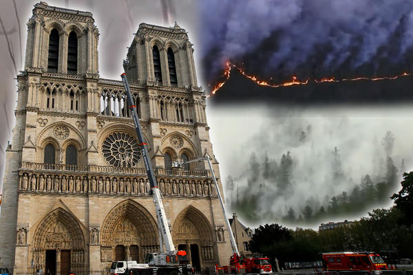 LJUDI, ZAŠTO ĆUTITE, VALJDA SU PLUĆA SVETA VAŽNIJA OD NOTR DAMA?! Ruskinja OTVORILA oči svetu nakon POŽARA U SIBIRU