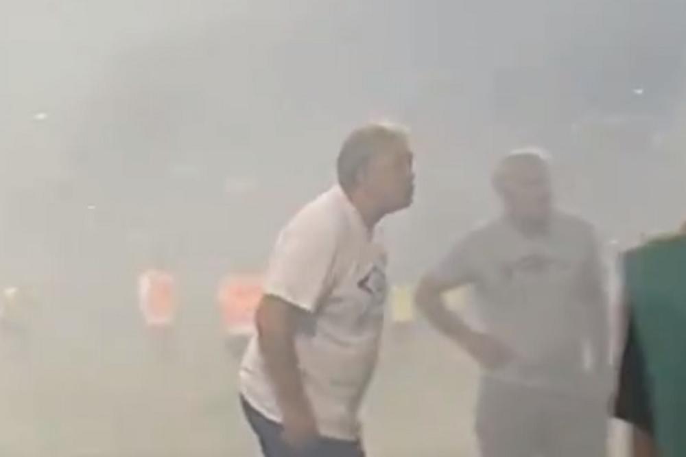 NAVIJAČI GAĐALI BIH TRENERA PLJESKAVICOM I FLAŠAMA! Haos u Zenici, Osim samo što se nije zaleteo na huligane!