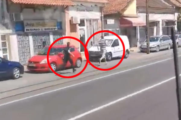 U BEOGRADU SNIMLJENA FILMSKA AKCIJA! Policajac je pojurio osumnjičenog, a dva minuta kasnije... (VIDEO)