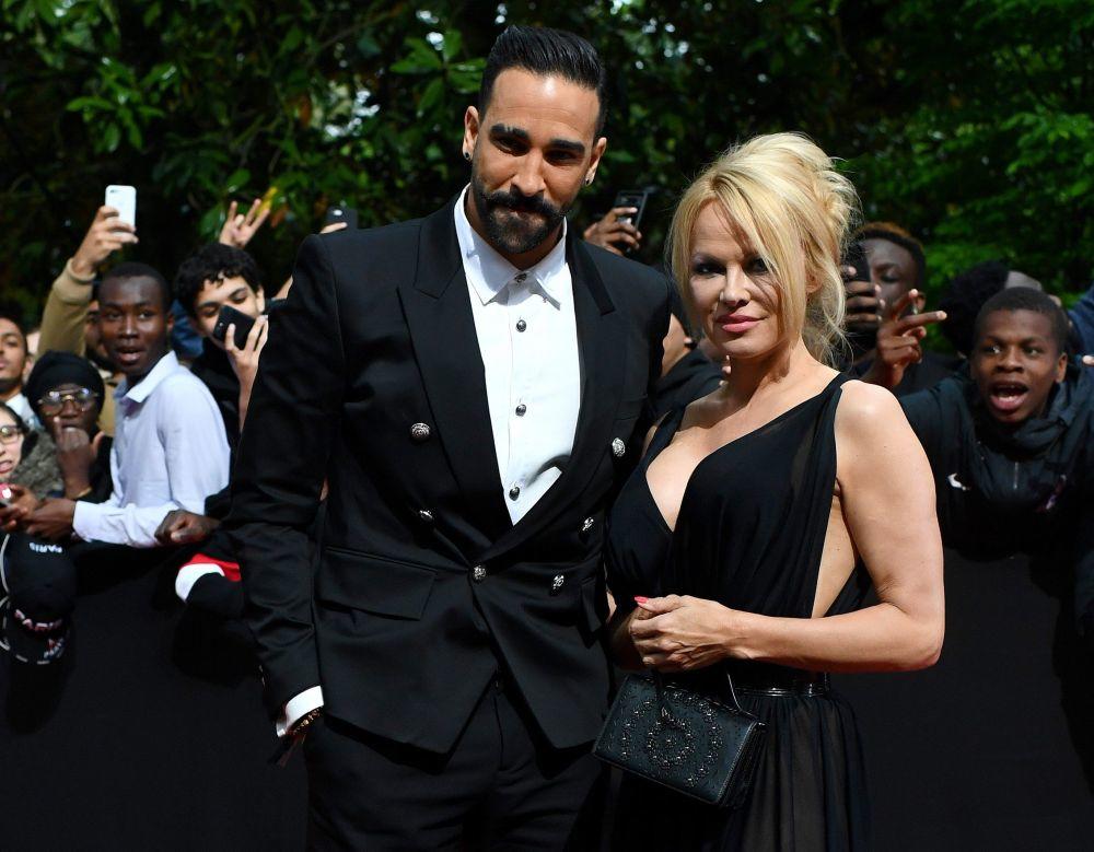 Pamela Anderson i Adil Rami