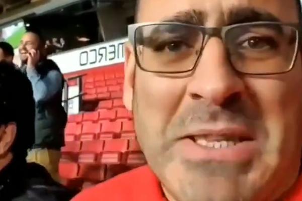 ĐUKA ZAMALO DA DOBIJE INFARKT: Političar se uključio sa stadiona u Danskoj, bio je VAN SEBE OD SREĆE! (VIDEO)