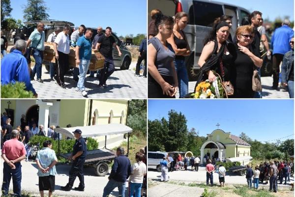 POLICIJA NA SEOSKOM GROBLJU NA SAHRANI RAJE I DRAGICE U JABUKOVCU! Sestru i sestričinu sahranjuju u Nemačkoj