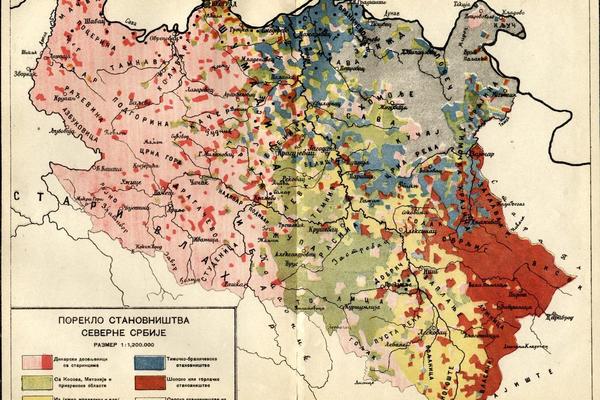 OVA MAPA OBJAŠNJAVA ODAKLE SU SRBI ZAISTA POREKLOM: Pronađite svoj kraj, bićete BAŠ IZNENAĐENI!