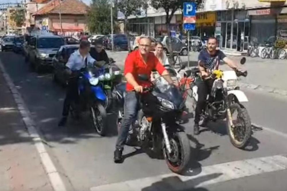 U OVAJ PAR IZ ZAJEČARA SVI SU GLEDALI NEMO! Venčali su se bez odela i venčanice, I TO NA MOTORIMA (VIDEO)