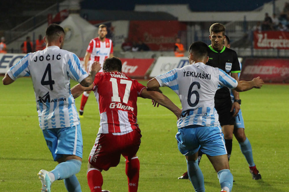 PRVI START ZA TOMANEA, ODMAH GOL I ASISTENCIJA: Zvezda gubila, ali na kraju srušila Spartak u Subotici!