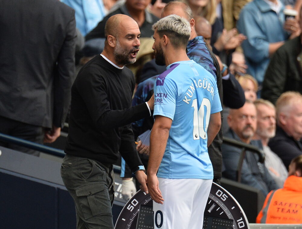 Pep Gvardiola, Serhio Aguero