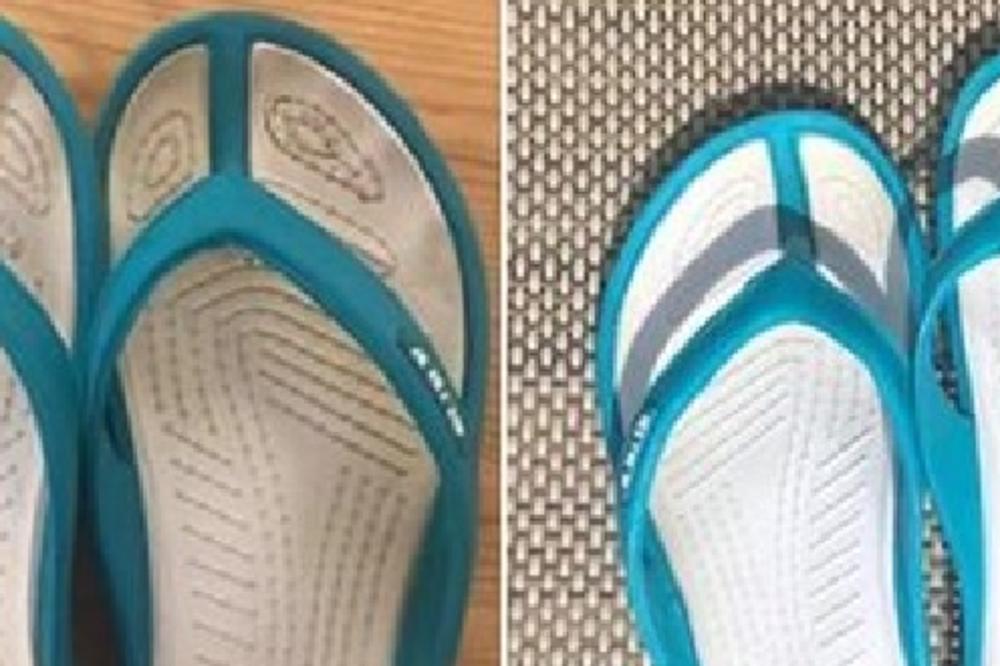 POTPUNO JE UNIŠTILA JAPANKE NA PLAŽI! Htela je da ih baci, a onda se setila TRIKA koji svi moraju da znaju! (FOTO)