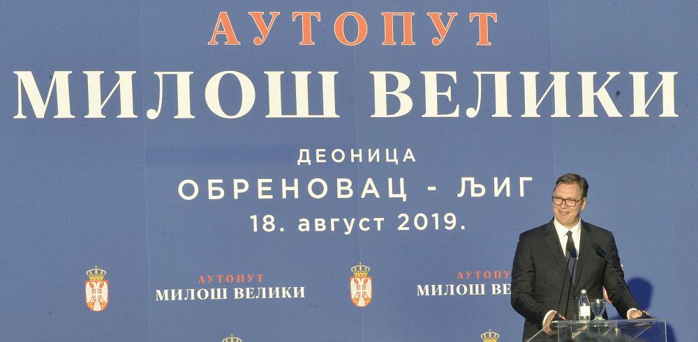 Aleksandar Vučić najavio prugu do Preševa