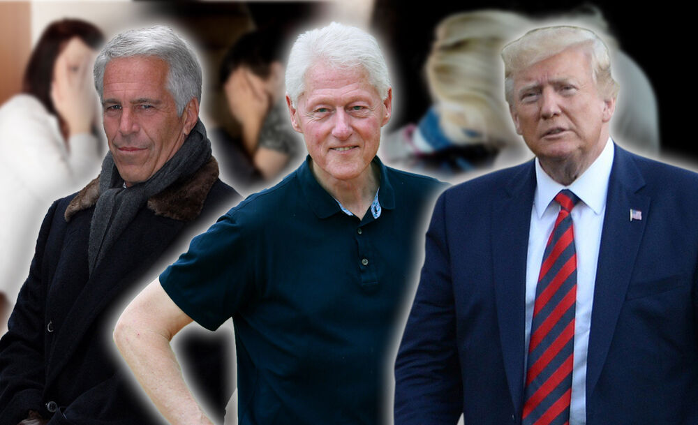 Bil Klinton, Donald Tramp, Jefri Epstin