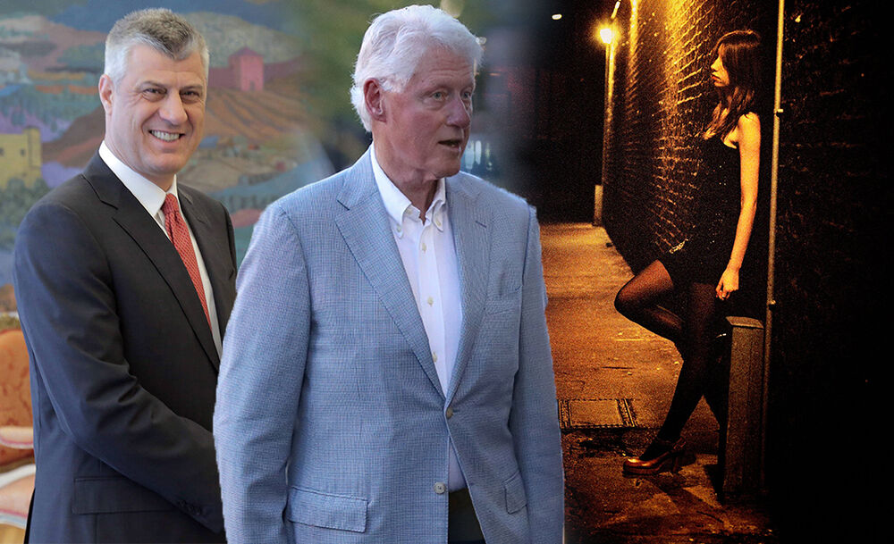 Bil Klinton, Hašim Tači, Prostitucija