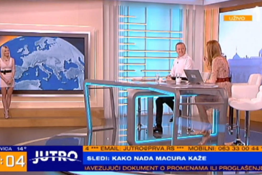 VODITELJKA VREMENSKE PROGNOZE SE SKROZ PROMENILA: Ovako je PRELEPA Ksenija izgledala par meseci POSLE POROĐAJA!