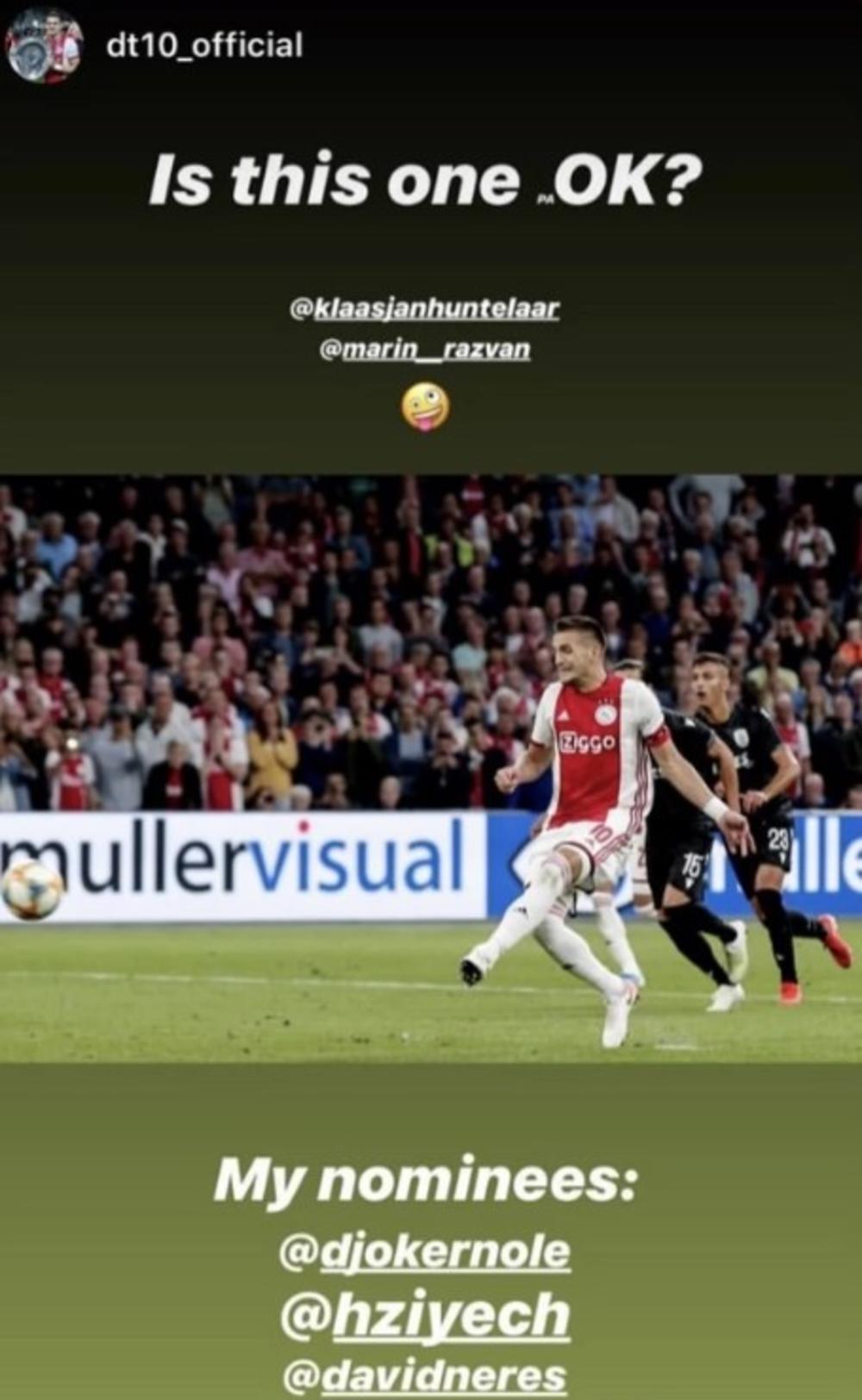 Dušan Tadić odgovara na novi izazov na društvenim mrežama