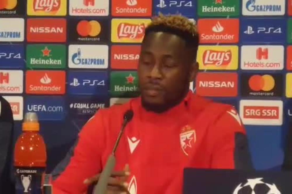 BOAĆI ODUŠEVIO PRED JANG BOJSE: Novinari mu pomenuli Nikolu Žigića, a onda je on pokazao koliko voli Zvezdu!