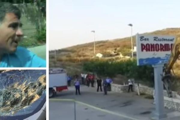 ALBANIJA SUROVO KAZNILA ČOVEKA KOJI JE NAPAO ŠPANSKE TURISTE: Dok je u PRITVORU, RUŠE mu RESTORAN! (VIDEO)