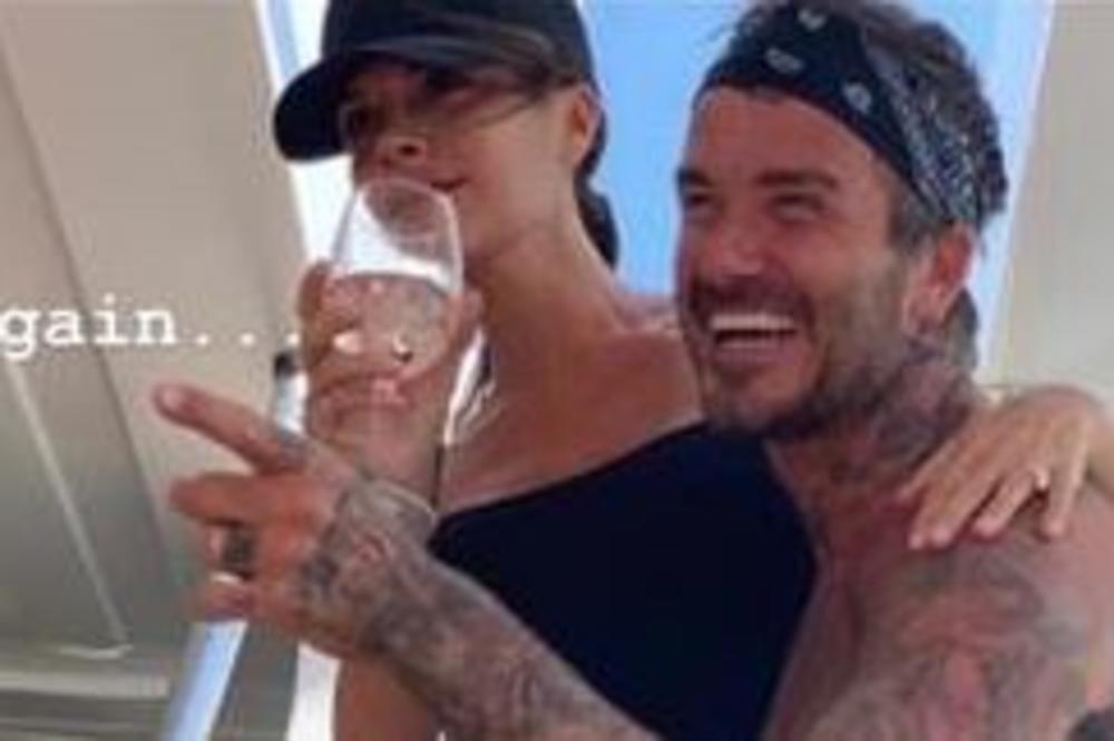 BEKAMOVI ODLEPILI ZA JADRANOM: Viktorija i Dejvid s decom ponovo letuju u Crnoj Gori! Evo kako se PROVODE! (VIDEO)