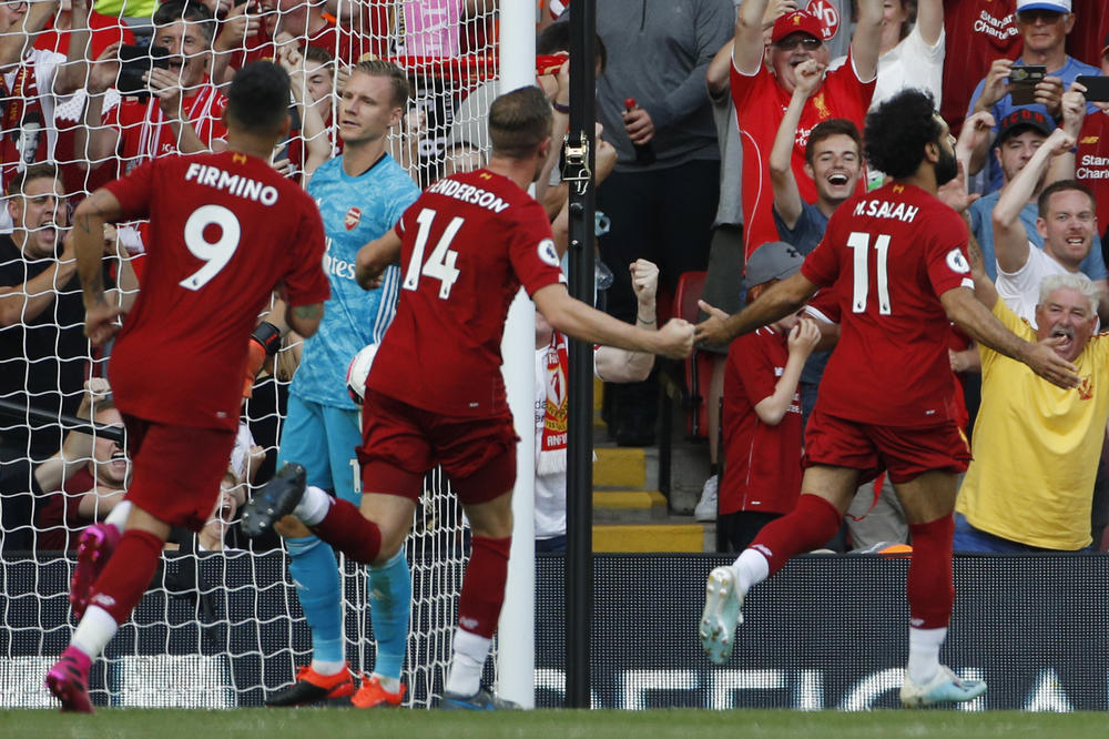 ŠTA TO SALAH IMA PROTIV ARSENALA? Liverpul lagano na Enfildu, Puki nedovoljan Noriču, Palas šokirao Junajted!