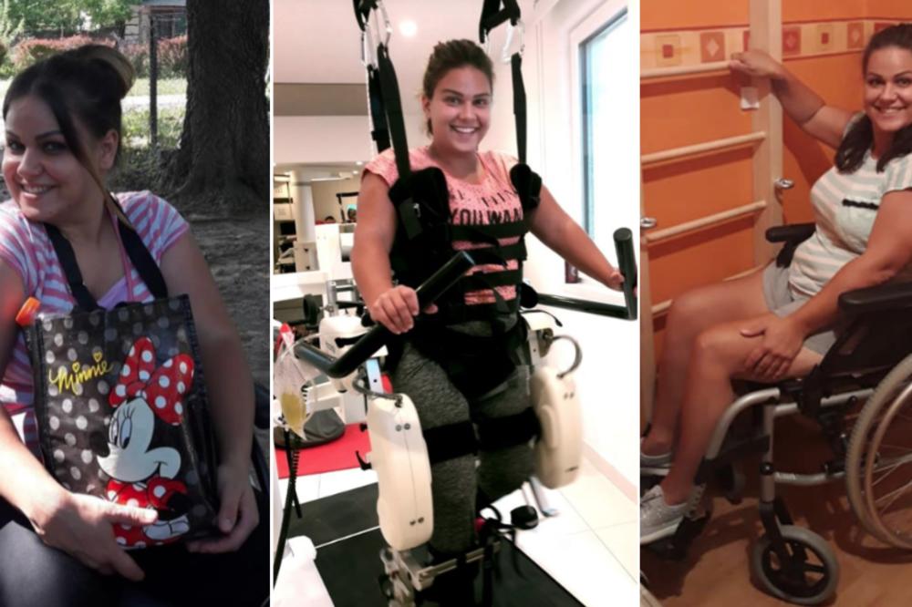 ANDREA JE MAJKA DVOJE DECE KOJA JE POSLE UDESA OSTALA NEPOKRETNA! Vezana je za kolica, SPAS ZA NJU POSTOJI U SRBIJI