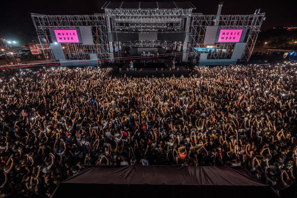 SPEKTAKL ZA PAMĆENJE: Više od 300.000 posetilaca na Music Week festivalu na Ušću