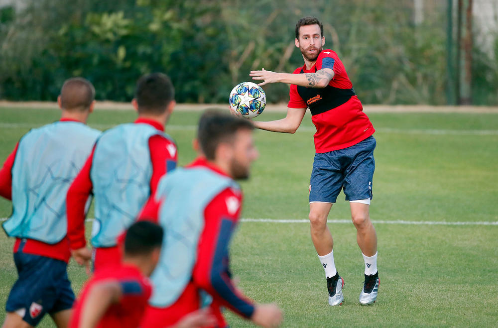 Kanjas na jednom od treninga  