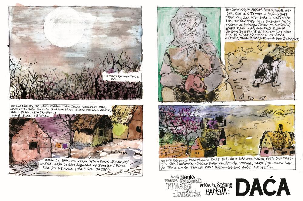 DAĆA I DRUGI RADOVI: Otvaranje izložbe strip autora BORISA STANIĆA