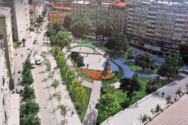 OVAKO ĆE IZGLEDATI TRG REPUBLIKE: Vesić: Topličin venac 1. septembra (FOTO)