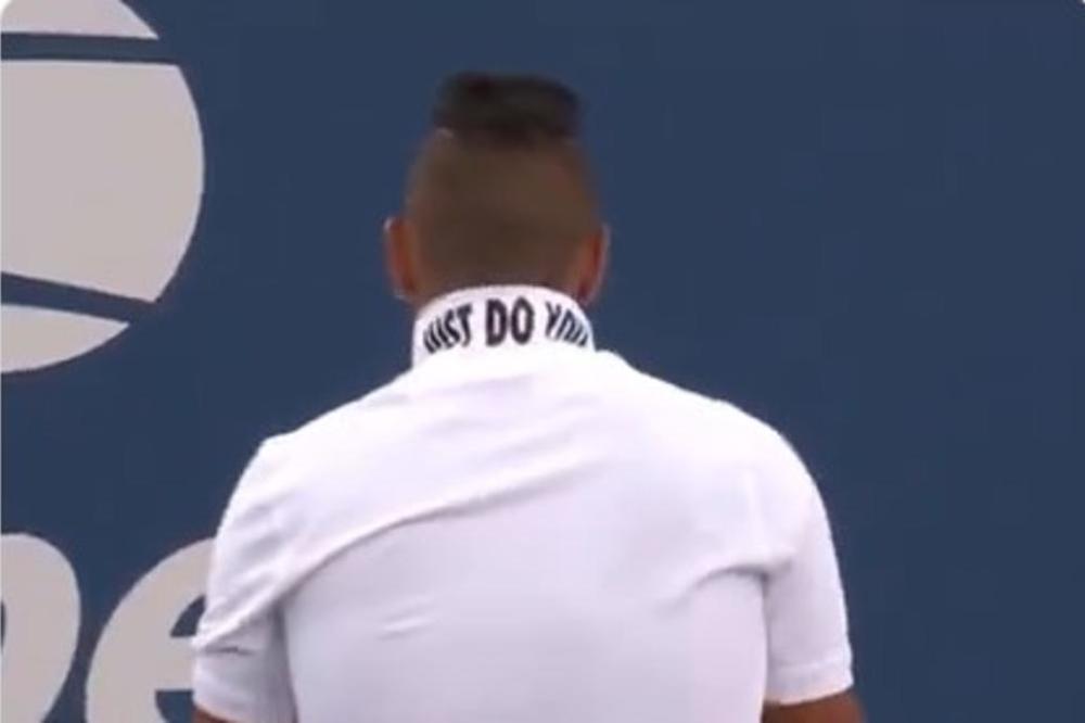 KIRJOS OPET ISMEVA NOVAKA, ON NIJE NORMALAN: Ovo mu je napisao posle incidenta na US Openu!