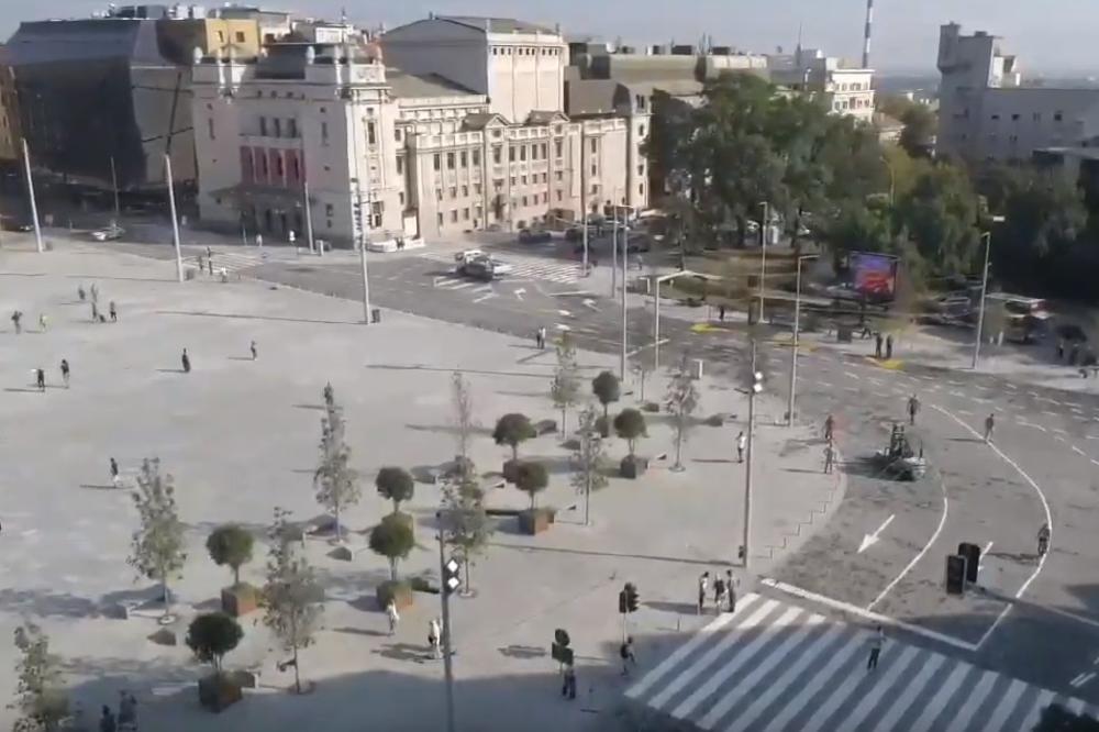 OVO JE BEOGRAD ČEKAO, POGLEDAJTE NOVI TRG REPUBLIKE: Centar grada u potpuno novom ruhu! (VIDEO)