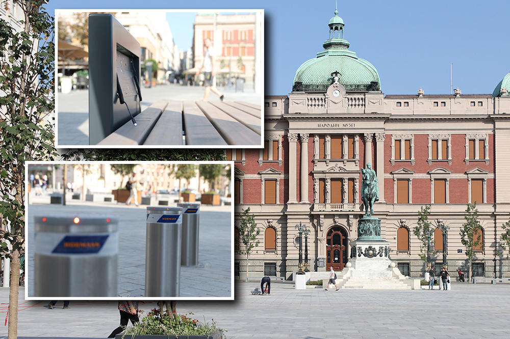 OBIŠLI SMO REKONSTRUISANI TRG REPULIKE: Krenuli smo od potapajućih stubića, a evo zašto su KORISNI! (FOTO) (VIDEO)