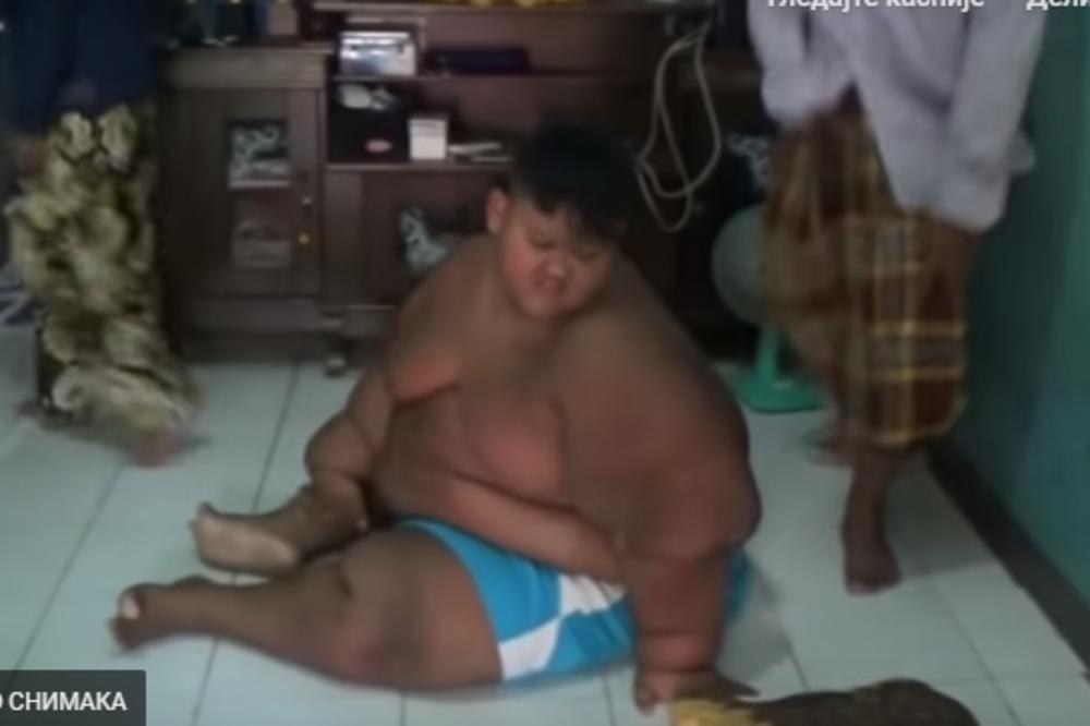 NAJDEBLJI DEČAK NA SVETU SE PREPOLOVIO! Imao je 192 kilograma, a sada je NEPREPOZNATLJIV! (VIDEO)