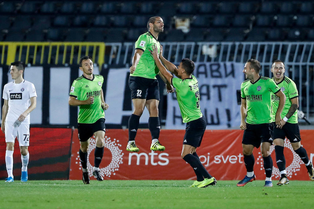 TSC DAO NAJBRŽI GOL SEZONE U HUMSKOJ: Lukić u 26. sekundi šokirao Partizan, ali to nije najbrži pogodak u istoriji!