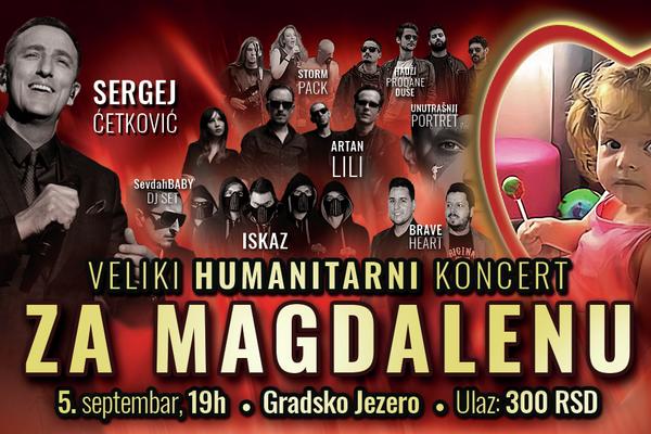 SERGEJ ĆETKOVIĆ PEVA ZA MAGDALENIN ŽIVOT: Rođena je sa teškom vrstom srčane mane, SPAS ZA NJU JE U LONDONU!