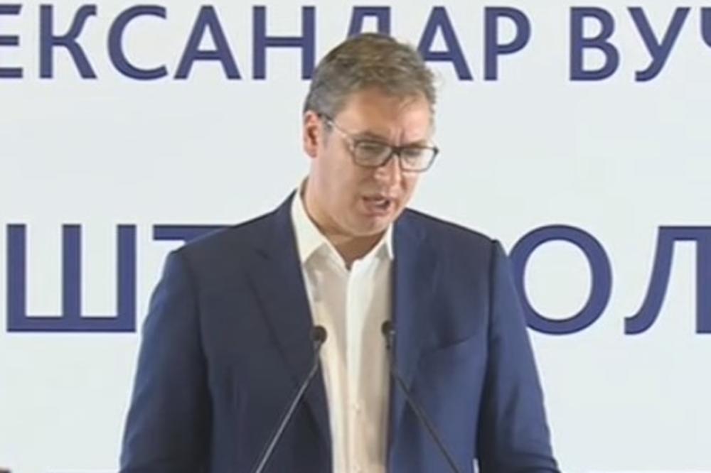 VUČIĆ ODBRUSIO: Albanci, taj film nećete gledati!