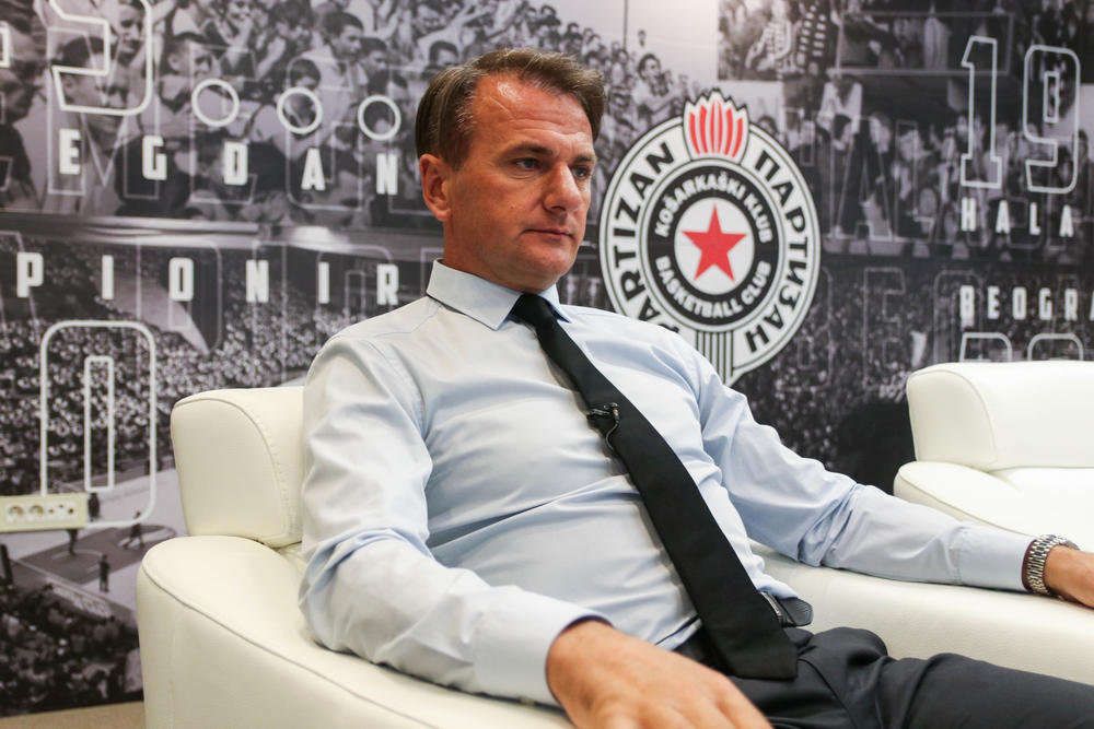 Ostoja Mijailović ističe da neće dozvoliti nikome da gazi Partizan
