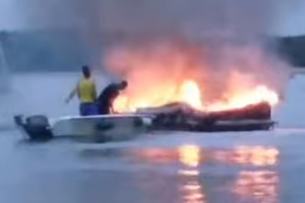 GORI JAHTA U TIVATSKOM ZALIVU! Intervenisala i JOVANA!