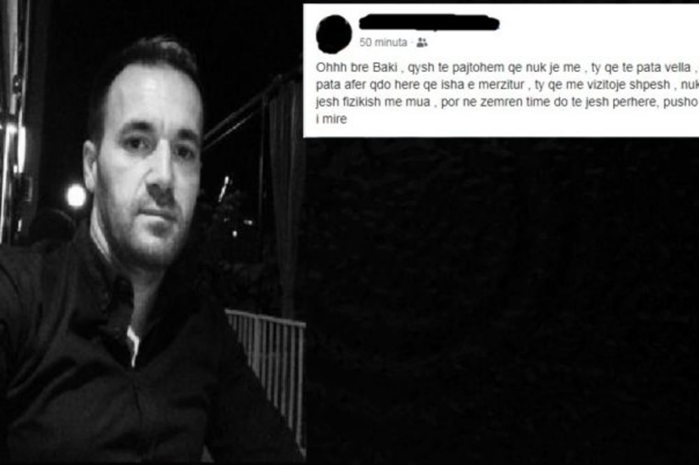 O BRE BAKI... Porodica se OPROSTILA od ČOVEKA ubijenog NA KOSOVU, pretužna PORUKA!